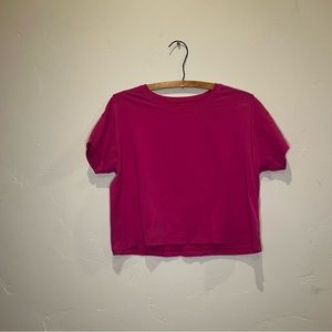 lululemon cates cropped shirt